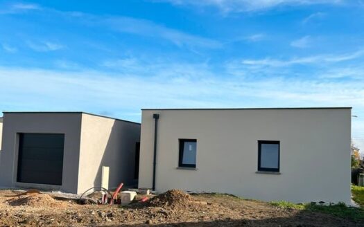 Maison neuve toit terrasse