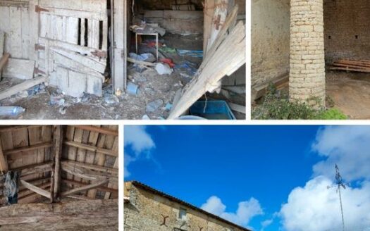 Grande maison en pierre avec dépendances – A rénover entièrement