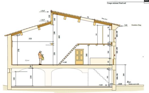 Maison de ville comme un loft