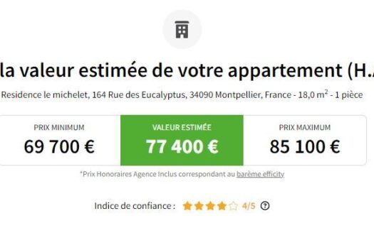 STUDIO 18m² Balcon+ Parking privé sécurisé