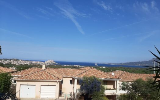 Vue imprenable mer et montagne appartement triplex T 4