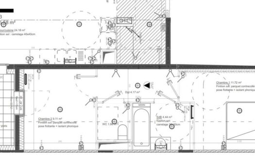 T3 Neuf + cave + Place de parking Centre Ville Annemasse