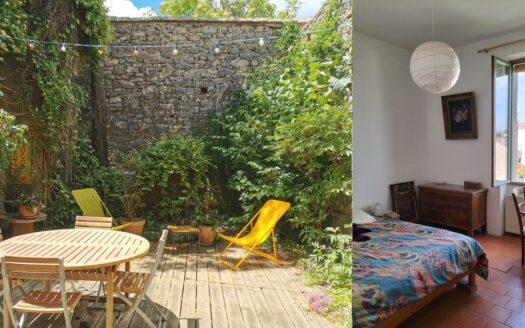 Belle maison en pierre et grange en coeur de village