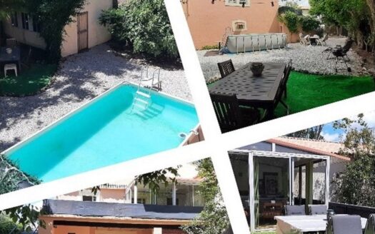 Charmante maison vigneronne – 4 chambres dont suite parentale + véranda + terrasse + jardin + p