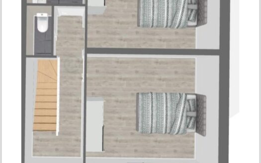 Maison de ville 3 pièces 70m2