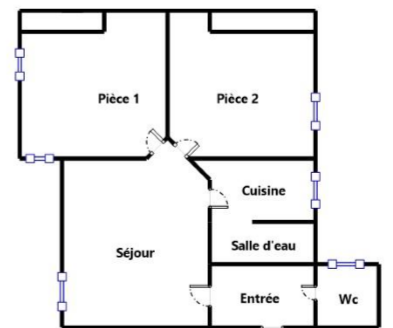 IDÉAL INVESTISSEURS/ÉTUDIANTS OU PREMIER ACHAT/EMPLACEMENT RECHERCHÉ/CALME/LUMINEUX