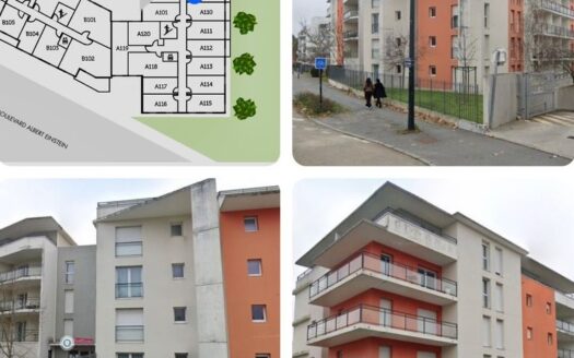 Investissement LMNP à Nantes (44000) : T1 Loué avec Parking dans Résidence Étudiante – Rentabil