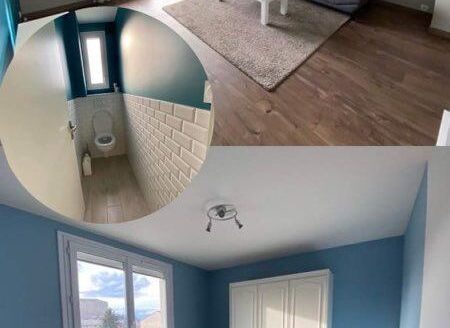Appartement rénové avec balcon dans copropriété sécurisé