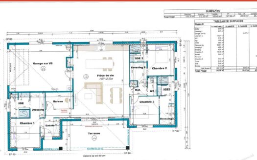 Villa neuve PP 125 M2 Norme Re2020