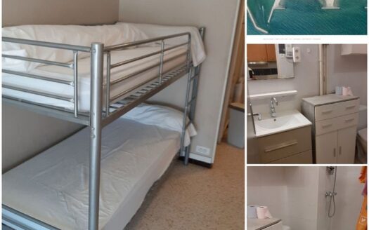 Studio meublé 26m2 à 50M de la mer