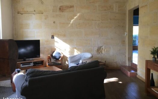 Rare sur le secteur yvrac – tres belle maison en pierre avec magnifique jardin arbore