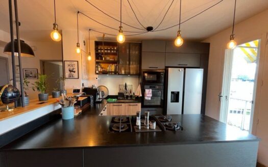 Appartement rénové 67 m2 avec balcon plein ouest et parking sous terrain
