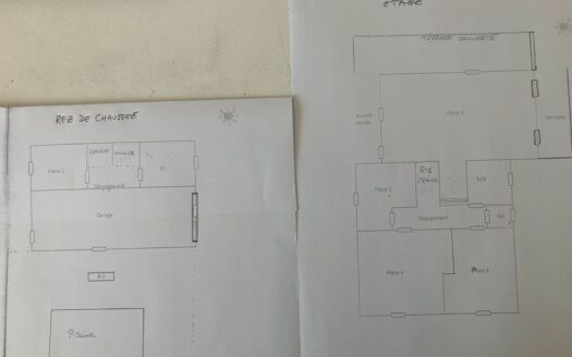 Maison T5 – 114m² – 5029m² terrain – piscine – grand garage -15 min Pézenas
