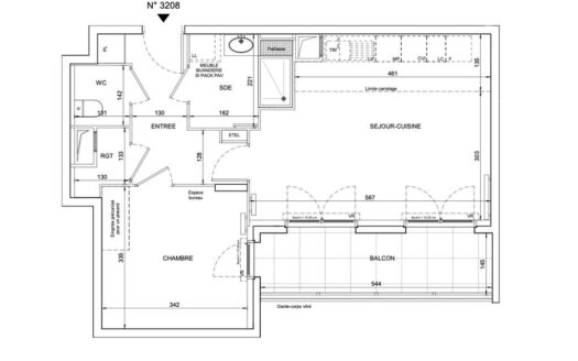 À vendre : Superbe T2 À Élancourt