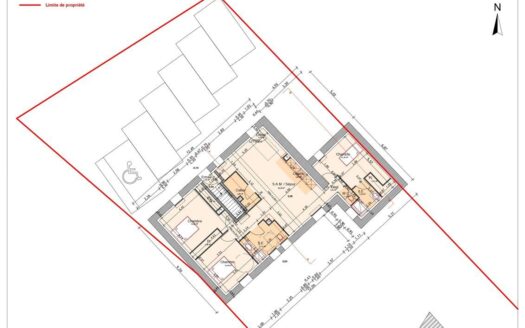 Appartement de 100m² + 33m² de jardin et 2 places de parking