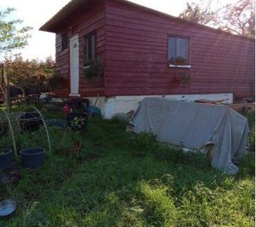 Chalet avec un grand jardin