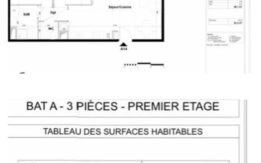 IDÉAL FAMILLE /T3 MODERNE AVEC GRANDE TERRASSE/DOUBLE BOX ET PROXIMITÉ TRANSPORTS ET ÉCOLES