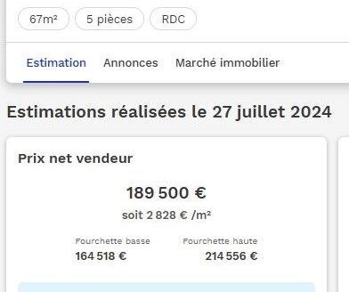 Appartement 66 m² Isolé Int/Ext Meublé, Loué 4 jeunes Colocataires sérieux