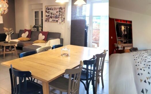 Appartement lumineux de 90 m² avec terrasse et garage