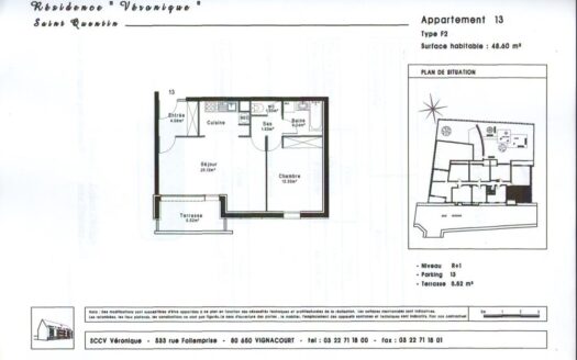 Appartement centre ville st quentin