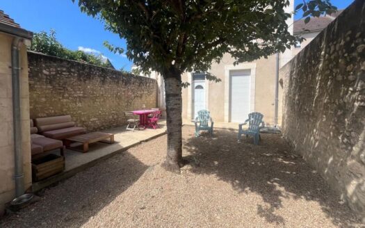 Maison de Charme avec cour au Centre-Ville du Blanc