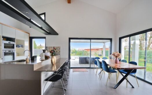 Maison d’architecte avec piscine