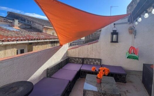 Maison de ville avec terrasse