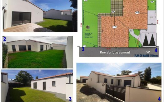 MAISON NEUVE LUMINEUSE SANS VIS A VIS 127m² 6P 3CH LIVRAISON IMMEDIATE