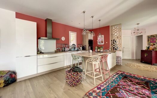 Vends appart/maison 100m2 dans Mas, jardin 800m2, piscine privative , Aspremont 497keuros