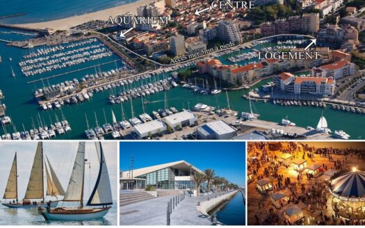 Grand Appartement Port/Marina Canet Plage