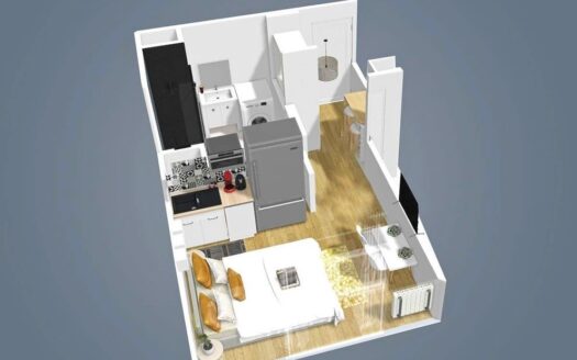Studio à vendre à Villeneuve-la-Garenne (92390) – Quartier Bongarde