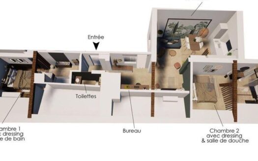 Appartement 3 pièces 71 m2