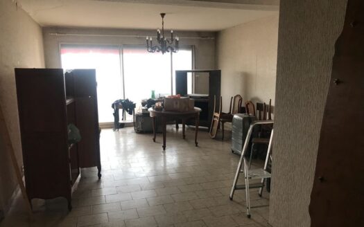 À 5 min DE LA PLAGE  – Appartement traversant de 3 pièces