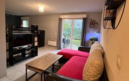 Appartement T2 de 50m2 avec jardin 100m2
