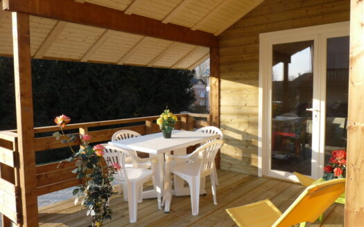 Charmant chalet en ossature bois type tiny house en mieux