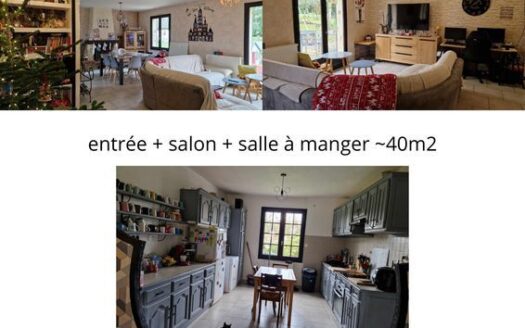 Maison plein pied 134m2