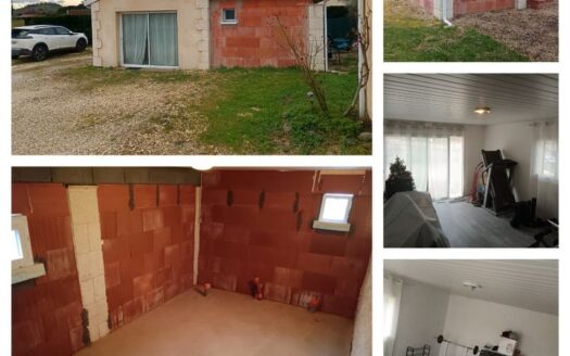 Maison de 100 m² avec Logement Annexe, Terrasse Couverte et Dépendances
