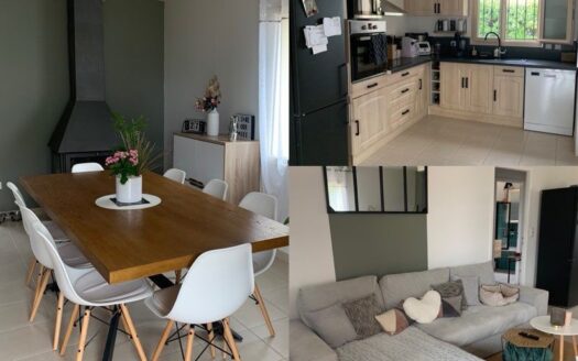 MAISON D’HABITATION 80m2 + GARAGE + GÎTE SAISONNIER 50m2