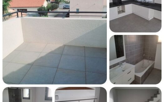 Villa 4 faces 110m2 secteur plage