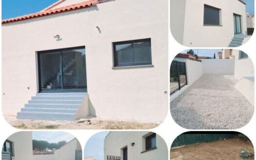 Villa 4 faces 110m2 secteur plage