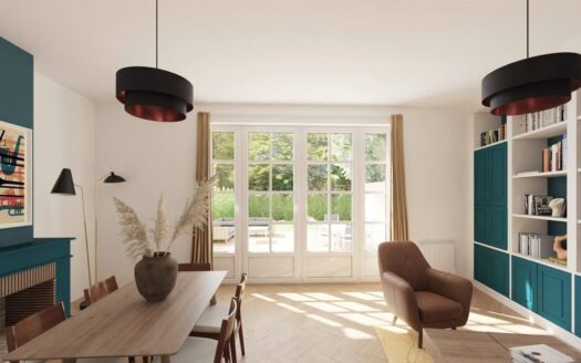 Appartement 106 m2 avec Jardin