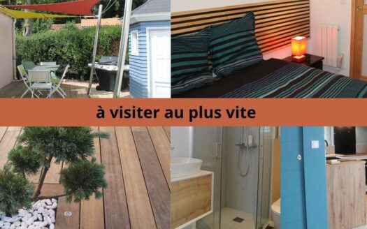 Jolie petite Maison Dans un parc Résidentiel avec piscine