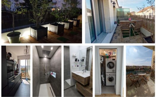 Appartement 4 pièces – 88.6 m², en hyper centre, avec terrasse & balcon