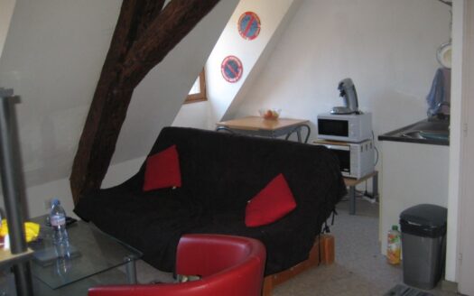 3 studios loués en meublé