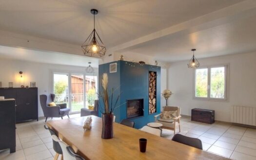 Maison 116m2, terrain arboré et studio