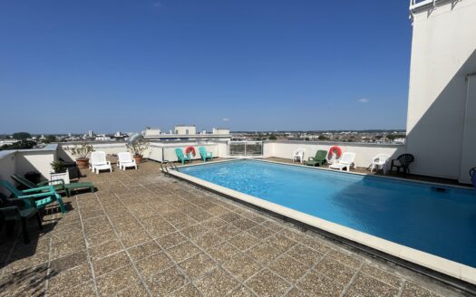 Studio T1bis – 39,35 m² – Terrasse & Piscine sur Rooftop
