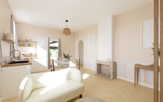 T3 de 81 m2 avec Jardin