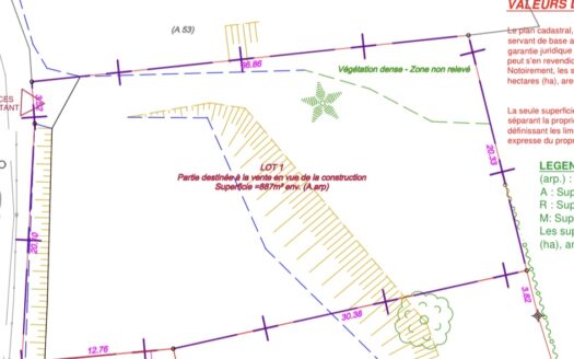 Terrain Constructible de 900mm2