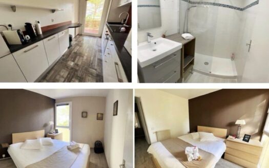 Appartement T2 53m2 Valmont Redon – piscine terrasse