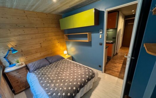 Charmant appartement rénové de 36,36 m² au pied des pistes aux Gets (74260)